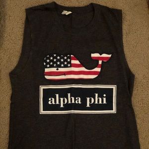 Alpha Phi tank top
